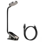 Портативная лампа на прищепке Baseus Comfort Reading Mini Clip Lamp Переносная лампа с встроенным аккумулятором 350 mAh (DGRAD-0G) Grey