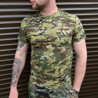 Тактическая камуфляжная футболка Мультикам (Размер 54) - изображение 3