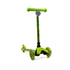 Самокат детский трехколесный iTrike Mini BB 3-040-GR1 с подсветкой Зеленый