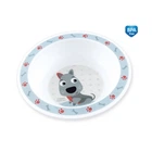 Глибока мисочка 270 мл Canpol Babies Cute Animals Песик Блакитна 4/412