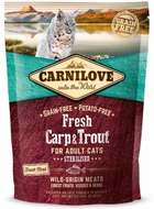 Сухой корм для кошек Carnilove Fresh для стерилизованных с карпом и форелью