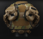 Адаптер крепление для активных наушников "чебурашки" на шлем для рейок OPS Core ARC і Team Wendy M-LOK Койот - изображение 4