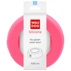 Миска-непроливайка WAUDOG Silicone, 1 л, рожева