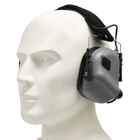 Навушники Активні Earmor M31 Grey + Кріплення Premium до шолома Чебурашки (151383) - зображення 4