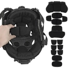 Подушки защитные уплотнительные Premium в шлем каску Фаст Fast Hight Cut (151690) - изображение 3