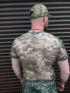 Тактическая камуфляжная футболка сетка Пиксель (Размер 52) - изображение 2