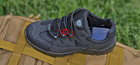 Кросівки чоловічі чорні весняні літні сітка добротні тактичні зсу 44р 28,5см код: 3174 - зображення 8