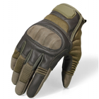 Тактические штурмовые сенсорные перчатки Hard Knuckle L (Kali) - изображение 1