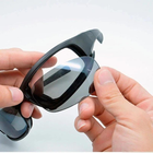 Поляризационные защитные очки маска C5 Polarized со сменными запасными линзами из поликарбоната 1.5 мм со страховыми ремнями и чехлом в комплекте (Kali) - изображение 6