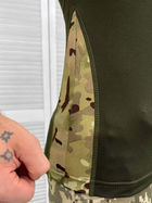 Тактическая футболка военного стиля Olive Elite XXL - изображение 2