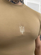Тактична футболка з матеріалу інноваційного ЗСУ Coyote XXL - зображення 3