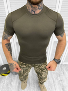 Тактична футболка з інноваційного матеріалу Olive S - зображення 1