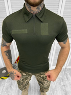 Тактическое поло военного стиля Olive XL - изображение 1