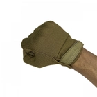 Тактичні рукавички "Койот" літні з ударними накладками розмір XL - изображение 5