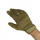 Тактичні рукавички "Койот" літні з ударними накладками розмір L - зображення 4