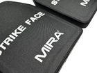 Комплект бронепластин захисту MIRA Strike Face Level 4 (IV) Чорний (Black) - зображення 5