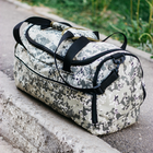 Дорожная сумка, тактическая 50л, ВСУ армейская Оксфорд Пиксель - изображение 5