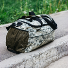 Дорожная сумка, тактическая 50л, ВСУ армейская Оксфорд Пиксель - изображение 6