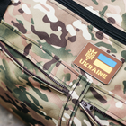 Сумка-баул-рюкзак, армійський баул Cordura 120 л тактичний баул, тактичний баул-рюкзак, мультикам - зображення 9