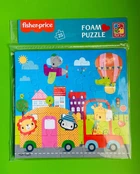 Игра ВладиТойс Мягкие пазлы (VT1109-05) 22х23 Fisher Price Город (англ)