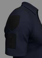 Тактическая футболка поло GorLin 56 Темно-синий (Т-42) - изображение 4