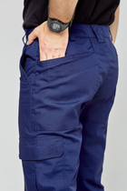 Тактичні штани UKM 56XXL синій карго ріп стоп - зображення 4