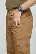Тактичні штани UKM 48 (S) койот карго ріп стоп - зображення 4