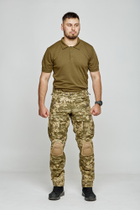 Тактические штурмовые штаны с наколенниками КОМБАТ 56 2XL пиксель - изображение 2
