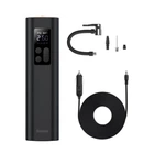Автомобильный компрессор компактен от прикуривателя с автостопом Super Mini Inflator Pump Black, Baseus (CRCQ000001)