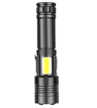 Ліхтар Quantum QM-FL1035 Perfect 5WLED zoom + 3WCOB, Type-C, Power Bank
