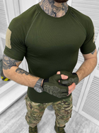 Тактическая футболка военного стиля Хаки S - изображение 2