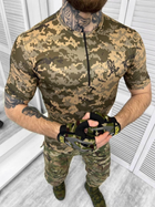 Тактическая футболка стиля военного Пиксель M - изображение 2