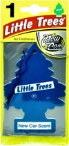 Ароматизатор (Wunder-Baum) Little Trees New Car 5г. (сухая елка) 78005