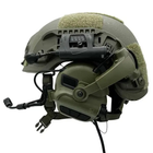 Активные наушники с микрофоном Earmor M32X Mark3 под шлем с шумоподавлением (Оливковый) - изображение 2