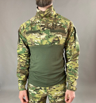 Військова тактична сорочка Убакс Tactic довгий рукав РІП-СТОП, бойова сорочка, мультикам 52 - зображення 1