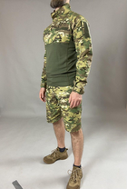 Військова тактична сорочка Убакс Tactic довгий рукав РІП-СТОП, бойова сорочка, мультикам 50 - зображення 3