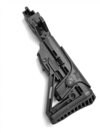 Приклад АК 74 АК 47 складной телескопический + пистолетная ручка черный - изображение 6