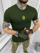 Тактическая футболка стиля военного Olive S - изображение 2