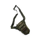 Тактична поясна/ніжна сумка кобура зі спеціальним відділенням Single Sword олива - зображення 1