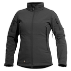 Мембранная тактическая женская куртка софтшелл Pentagon ARTAXES WOMAN K08011-W X-Small, Чорний - изображение 1