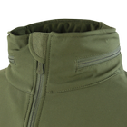 Тактическая утепленная куртка софтшелл с флисом Condor SUMMIT Soft Shell Jacket 602 XX-Large, Олива (Olive) - изображение 3