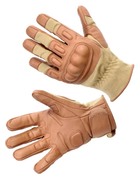 Кевларові тактичні рукавички Defcon 5 L койот - зображення 1