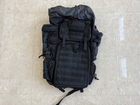 Тактический рюкзак Solder 90 литров чёрный - изображение 6