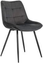 Стул для кухни и гостиной Vetro Mebel N-45 Серый вельвет (N-45-grey-velvet)