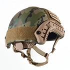Каска шлем тактический защита FAST NIJ IIIA баллистический шлем кевларовый UKRDEF мультикам - изображение 7