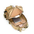 Армейский тактический рюкзак 48х26х26см, Песочный A10 - изображение 6