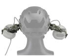 Активні навушники для стрільби Earmor M31 + Кріплення на шолом "Чебурашка" OD/Олива - зображення 6