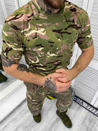 Тактичний військовий костюм Tactical ( Китель + Футболка + Штани ), Камуфляж: Мультикам, Розмір: XL - зображення 4