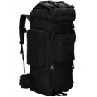 Тактический рюкзак A21 70L Мужской рюкзак тактический, походный рюкзак 70л большой Чёрный - изображение 3