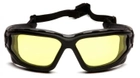 Защитные тактические очки Pyramex баллистические стрелковые очки маска с уплотнителем i-Force XL (Anti-Fog) (amber) желтые (2АИФО-XL30) - изображение 3